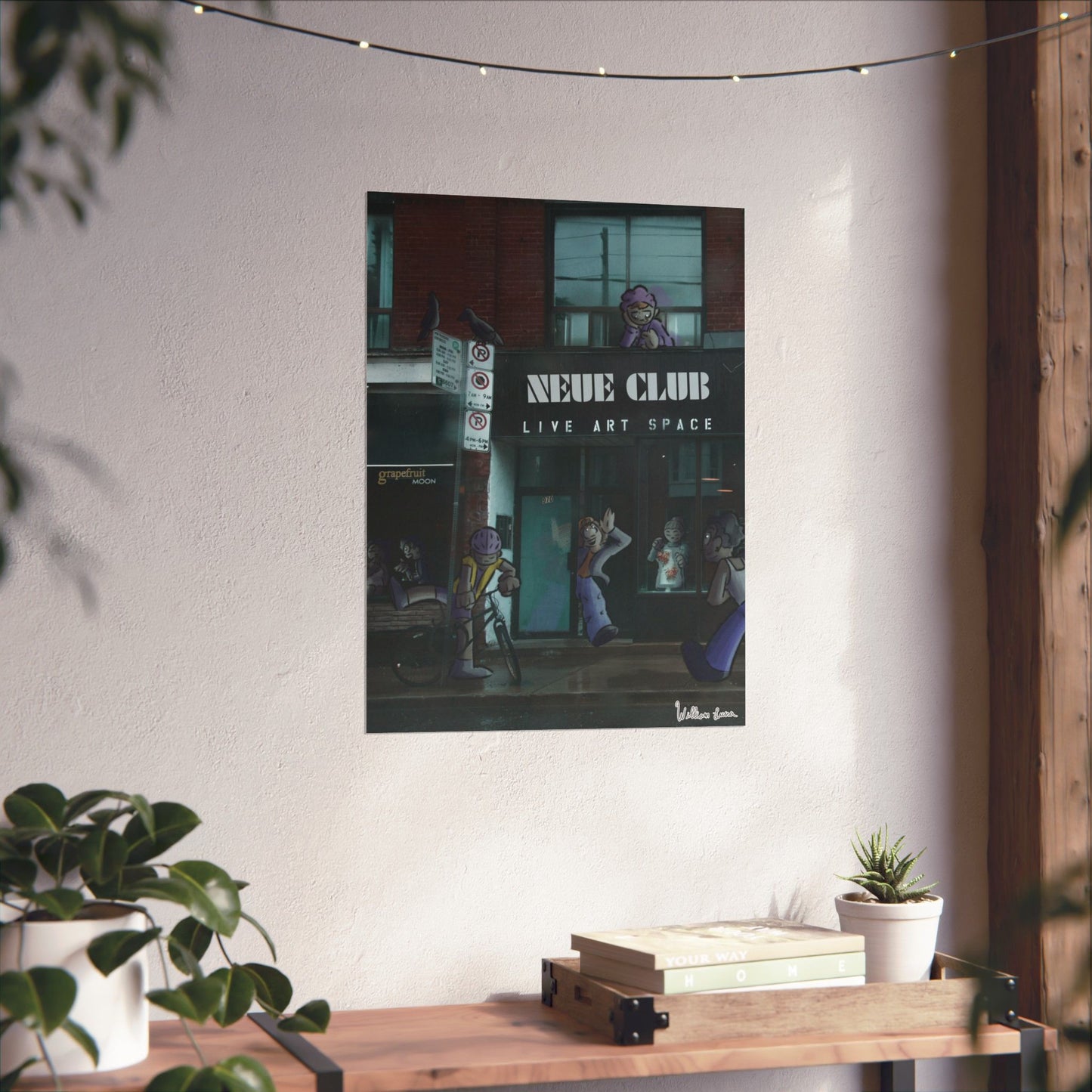 Neue Club Live Art Space - Poster