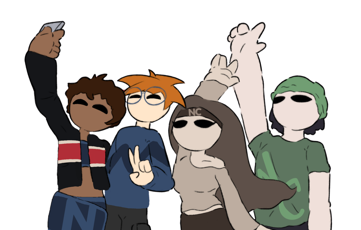 “Neue Club youth culture community and magazine, covering art, pop culture, video games, psychology, and entertainment for young people.” “Neue Club logo and branding, creative collective focused on youth culture and community projects.” “Neue Club magaz