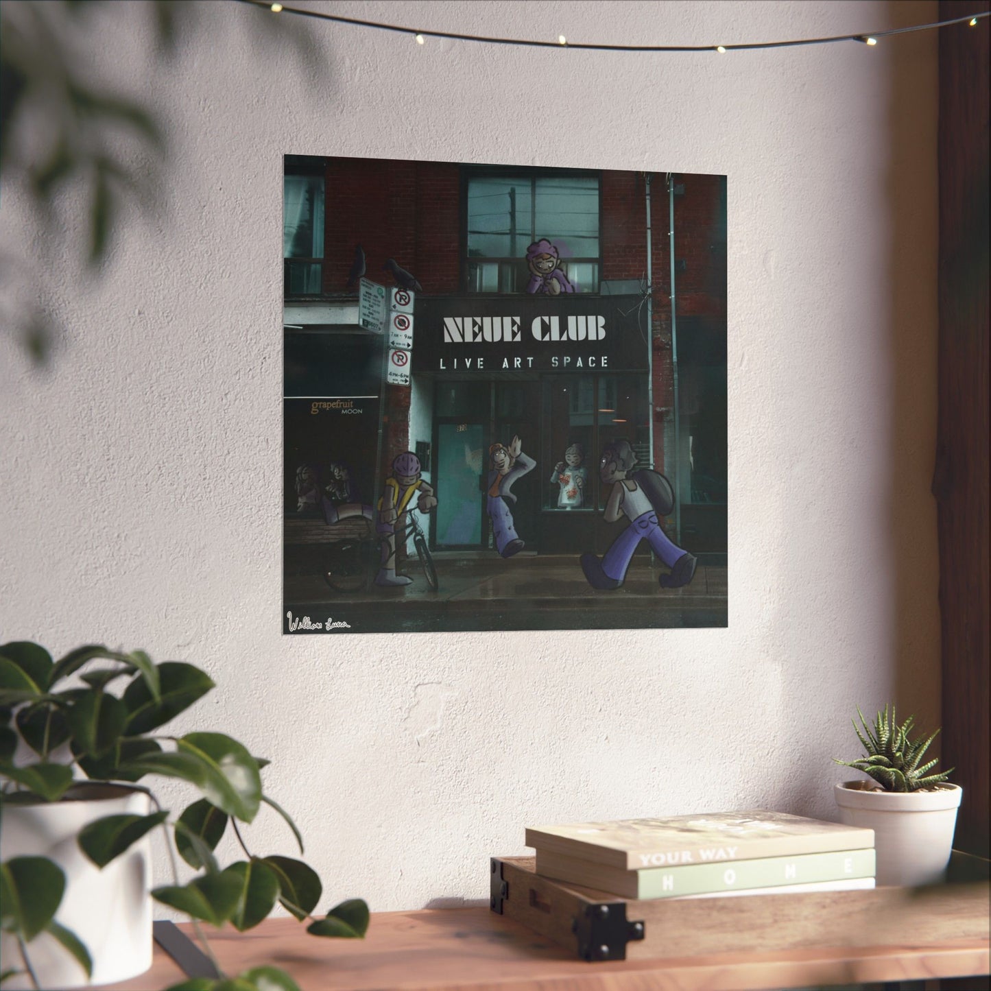 Neue Club Live Art Space - Poster